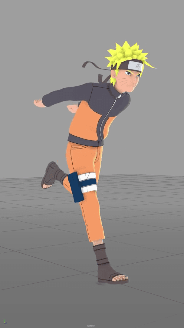 Naruto — Run Cycle